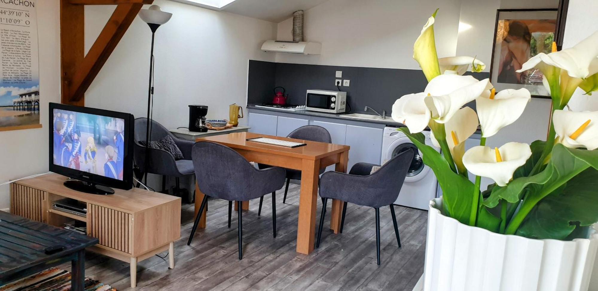 Chambres Du Petit Bonheur Biscarrosse Zimmer foto